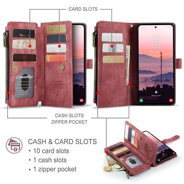 Samsung Galaxy S26 Ultra Caseme C30 Multifunktionel Pung - Rød