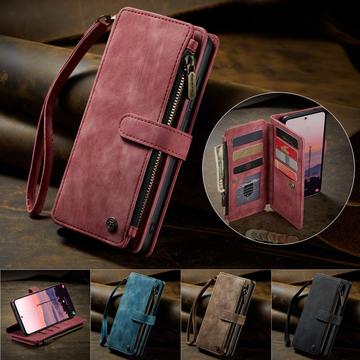 Samsung Galaxy S26 Ultra Caseme C30 Multifunktionel Pung - Rød