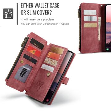 Samsung Galaxy S26 Ultra Caseme C30 Multifunktionel Pung - Rød