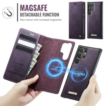 Samsung Galaxy S26 Ultra Caseme C49 2-i-1 aftagelig pungetui - MagSafe-kompatibel, RFID - Lilla