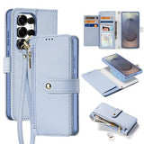 Samsung Galaxy S26 Ultra Dux Ducis Lawa Wallet læderetui m. magnetisk cover - babyblå