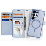 Samsung Galaxy S26 Ultra Dux Ducis Lawa Wallet læderetui m. magnetisk cover - babyblå