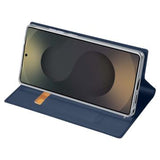 Samsung Galaxy S26 Ultra Dux Ducis Skin Pro Flip Cover - Blå