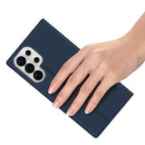 Samsung Galaxy S26 Ultra Dux Ducis Skin Pro Flip Cover - Blå