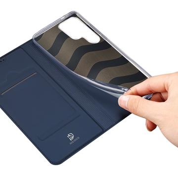 Samsung Galaxy S26 Ultra Dux Ducis Skin Pro Flip Cover - Blå