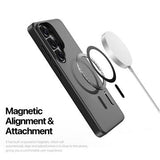 Samsung Galaxy S26 Ultra Dux Ducis Yind Hybrid Cover - MagSafe-kompatibel - Sort