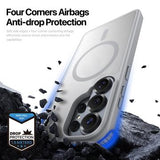 Samsung Galaxy S26 Ultra Dux Ducis Yind Hybrid Cover - MagSafe-kompatibel - Grå