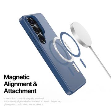 Samsung Galaxy S26 Ultra Dux Ducis Yind Hybrid Cover - MagSafe-kompatibel - Mørkeblå