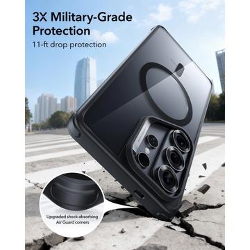 Samsung Galaxy S26 Ultra ESR CH HaloLock Mag Hybrid Cover - Klar / Sort