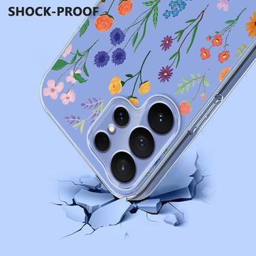 Samsung Galaxy S26 Ultra TPU-cover med blomstermønster - tusindfryd