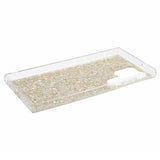 Samsung Galaxy S26 Ultra Glitter Flakes TPU Cover - Guld