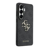 Samsung Galaxy S26 Ultra Guess 4G Big Metal Logo Hybrid Cover - Grå