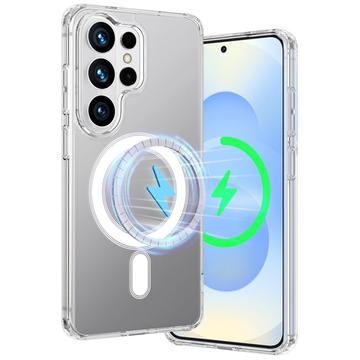 Samsung Galaxy S26 Ultra Hybrid Cover - MagSafe Kompatibel - Gennemsigtig