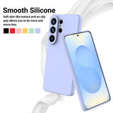 Samsung Galaxy S26 Ultra Flydende silikone cover med håndrem - Lilla