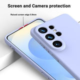 Samsung Galaxy S26 Ultra Flydende silikone cover med håndrem - Lilla