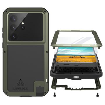 Samsung Galaxy S26 Ultra Love Mei Powerful Hybrid Cover - Grøn