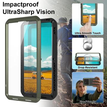 Samsung Galaxy S26 Ultra Love Mei Powerful Hybrid Cover - Grøn