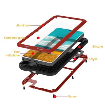 Samsung Galaxy S26 Ultra Love Mei Powerful Hybrid Cover - rød