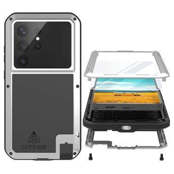 Samsung Galaxy S26 Ultra Love Mei Powerful Hybrid Cover - Sølv