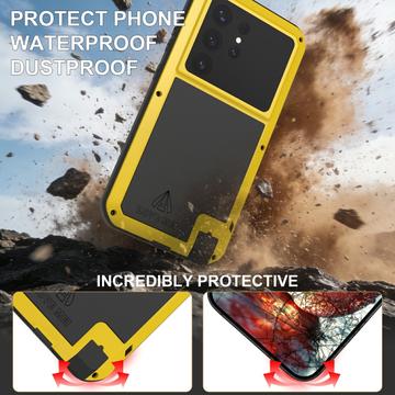 Samsung Galaxy S26 Ultra Love Mei Powerful Hybrid Cover - Gul