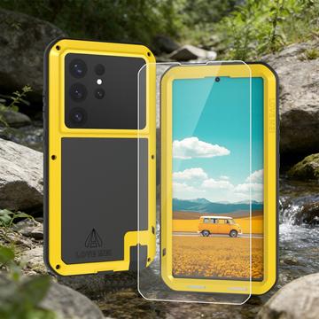 Samsung Galaxy S26 Ultra Love Mei Powerful Hybrid Cover - Gul