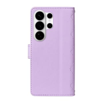 Samsung Galaxy S26 Ultra Luksus Vatteret Pung - Lilla
