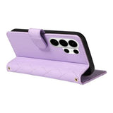 Samsung Galaxy S26 Ultra Luksus Vatteret Pung - Lilla