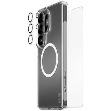 Samsung Galaxy S26 Ultra PanzerGlass Care 3-i-1 Explorer-pakke - gennemsigtig