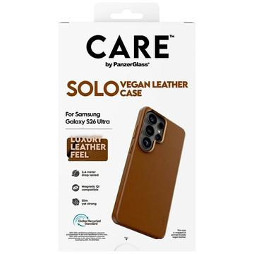 Samsung Galaxy S26 Ultra PanzerGlass Care Solo magnetisk cover - Brun