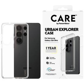 Samsung Galaxy S26 Ultra PanzerGlass Care Urban Explorer Cover - gennemsigtigt