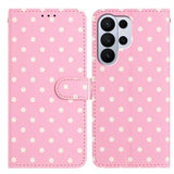Samsung Galaxy S26 Ultra Pung Etui med Prikket Mønster - Pink
