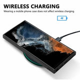 Samsung Galaxy S26 Ultra Premium cover med kulfiberstruktur - brun