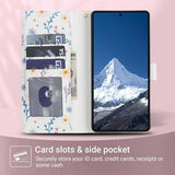Samsung Galaxy S26 Ultra Rhombisk Blomsterpung - farverige blomster