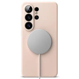Samsung Galaxy S26 Ultra Ringke Liquid Silicone MagSafe Cover - Pink Sand