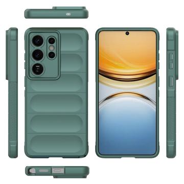 Samsung Galaxy S26 Ultra Rugged TPU Cover - Grøn