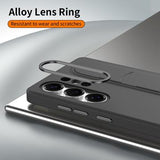 Samsung Galaxy S26 Ultra Smart hybrid cover med stående greb - Sort