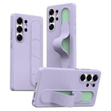 Samsung Galaxy S26 Ultra Smart hybrid cover med stående greb - Lilla