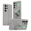 Samsung Galaxy S26 Ultra Smart hybrid cover med stående greb - Titaniumgrå