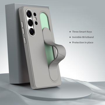 Samsung Galaxy S26 Ultra Smart hybrid cover med stående greb - Titaniumgrå