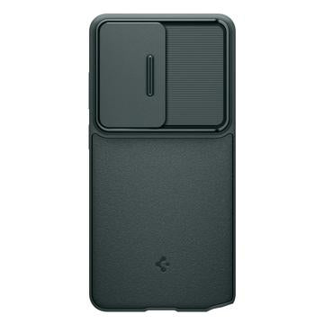 Samsung Galaxy S26 Ultra Spigen Optik Armor Cover - Afgrundsgrøn
