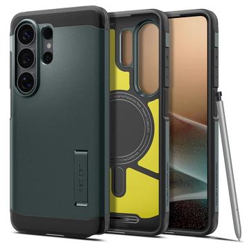 Samsung Galaxy S26 Ultra Spigen Tough Armor Mag Cover - Afgrundsgrøn