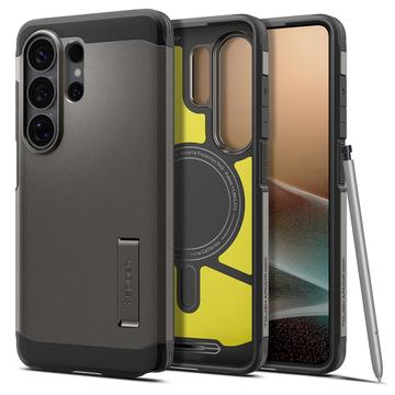 Samsung Galaxy S26 Ultra Spigen Tough Armor Mag Cover - Pistolmetal