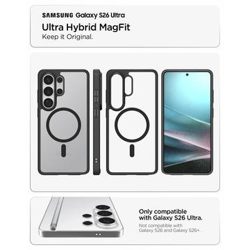 Samsung Galaxy S26 Ultra Spigen Ultra Hybrid Mag Cover - Sort / Klar