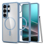 Samsung Galaxy S26 Ultra Spigen Ultra Hybrid Mag Cover - Lyseblå / Klar