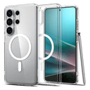 Samsung Galaxy S26 Ultra Spigen Ultra Hybrid Mag Cover - Hvid / Klar