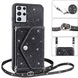 Samsung Galaxy S26 Ultra Stardust Cover med Kortholder - Sort