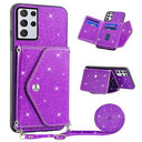 Samsung Galaxy S26 Ultra Stardust Cover med Kortholder - Lilla