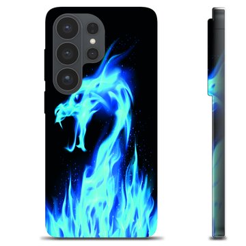 Samsung Galaxy S26 Ultra TPU Cover - Blå Ild Drage