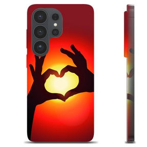 Samsung Galaxy S26 Ultra TPU Cover - Hjertesilhuet