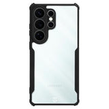 Samsung Galaxy S26 Ultra Tactical Quantum Stealth Cover med forstærkede hjørner - klar / sort